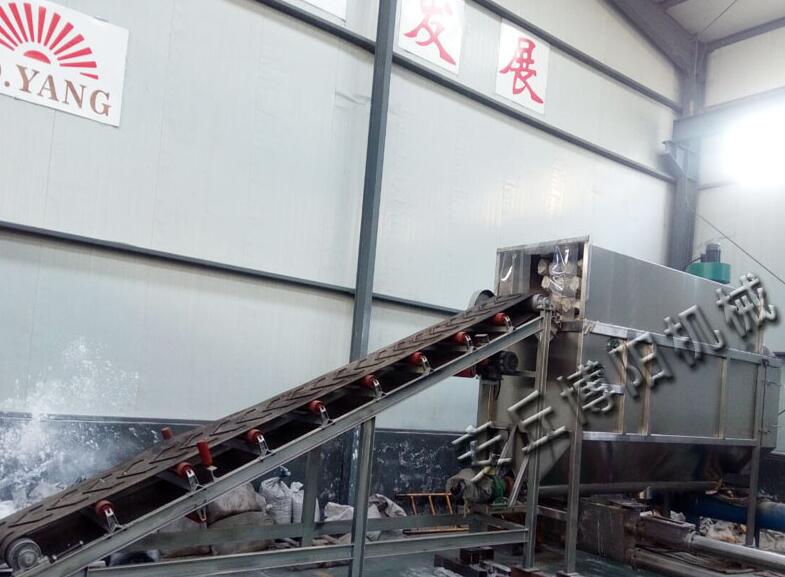 重鈣粉自動(dòng)拆包機提高拆包速度案例方案