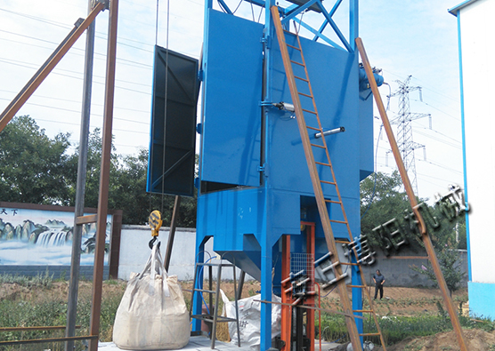 電池粉噸袋解包機進(jìn)行解包卸料的原理是什么