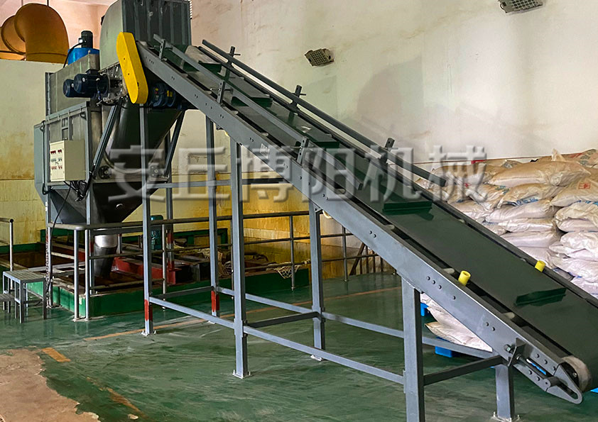 安丘博陽(yáng)氧化鎂自動(dòng)拆包機可實(shí)現連續拆包作業(yè)
