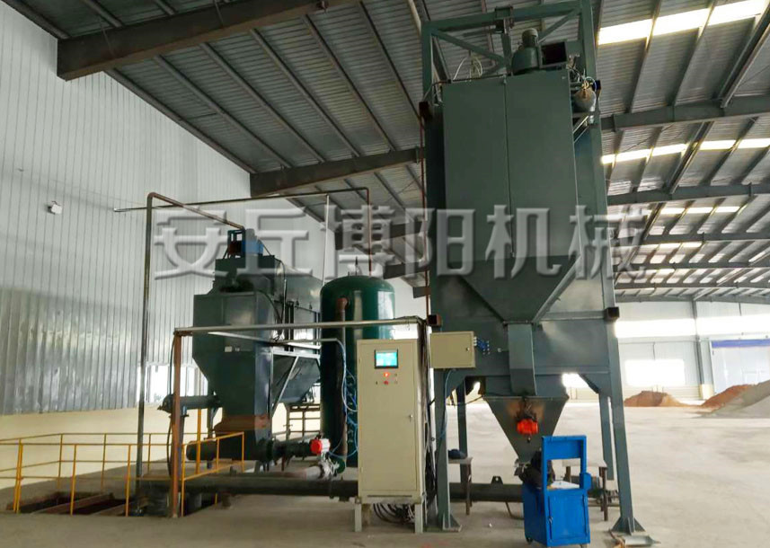 安丘博陽(yáng)機械三苯胺噸袋拆包機需要定期做好維護工作