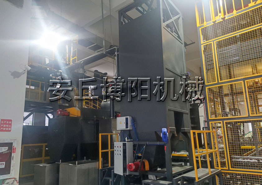飛灰噸袋拆包機 無(wú)塵噸袋破袋機工藝流程
