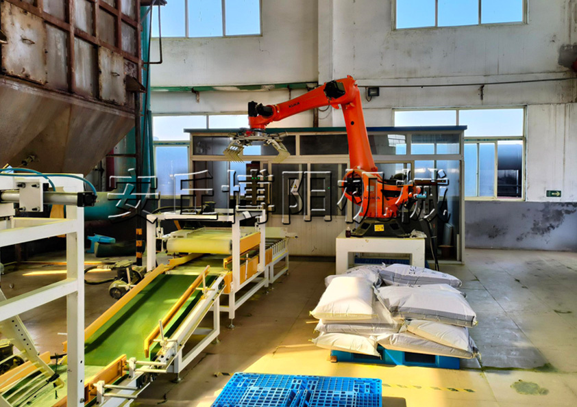 石膏粉機械手自動(dòng)碼垛機 自動(dòng)碼垛機器人設計全過(guò)程