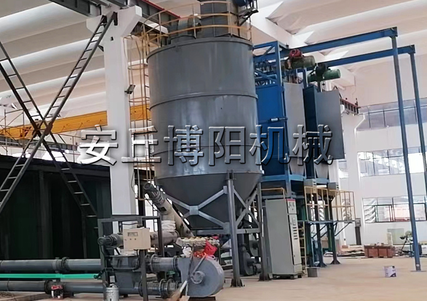 安丘博陽(yáng)機械抑塵劑噸袋拆包機的工作流程是什么？
