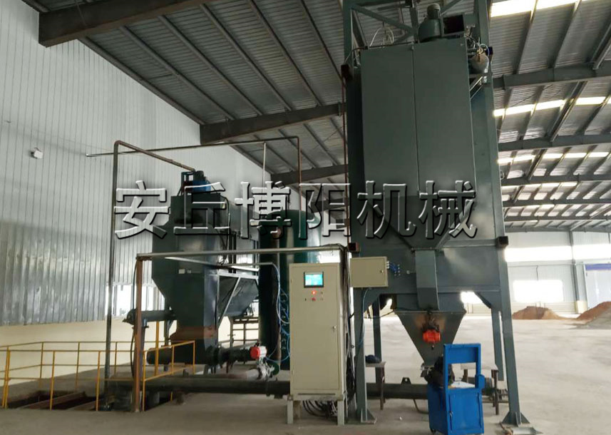 石灰粉噸袋拆包機是如何工作的？